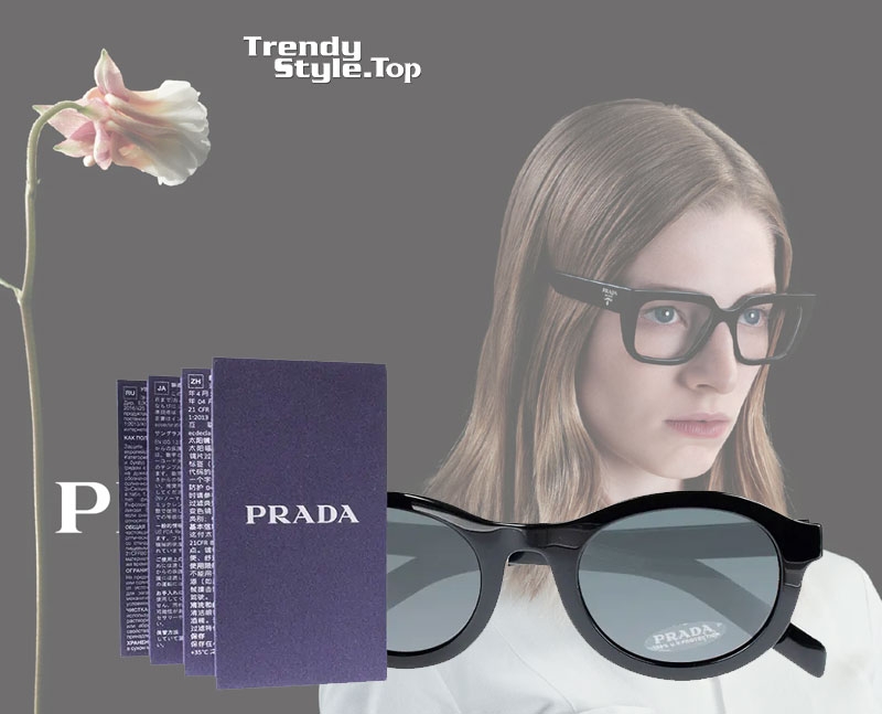 Cách kiểm tra mắt kính Prada chính hãng thật giả