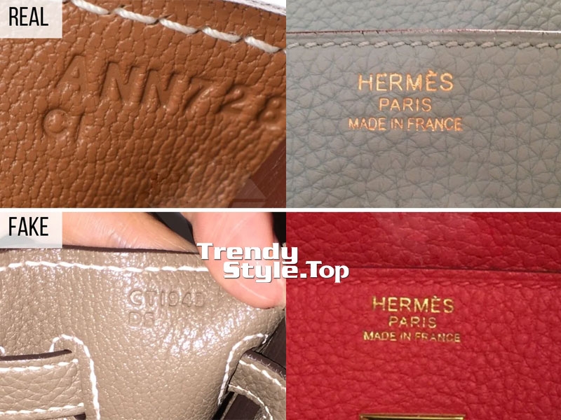 Cách phân biệt Túi xách Hermes chính hãng tại Trendy Style