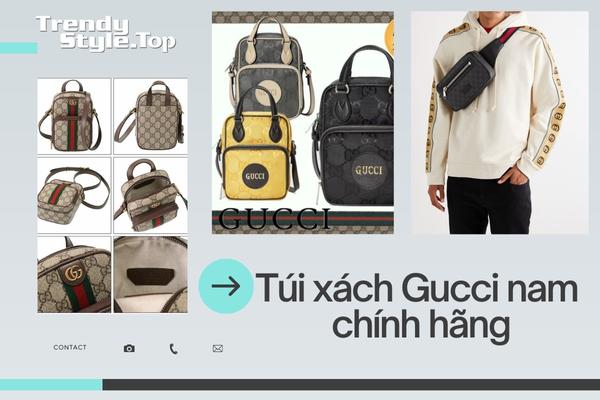 Túi xách Gucci chính hãng dành cho nam- biểu tượng của sự sang trọng và lịch lãm