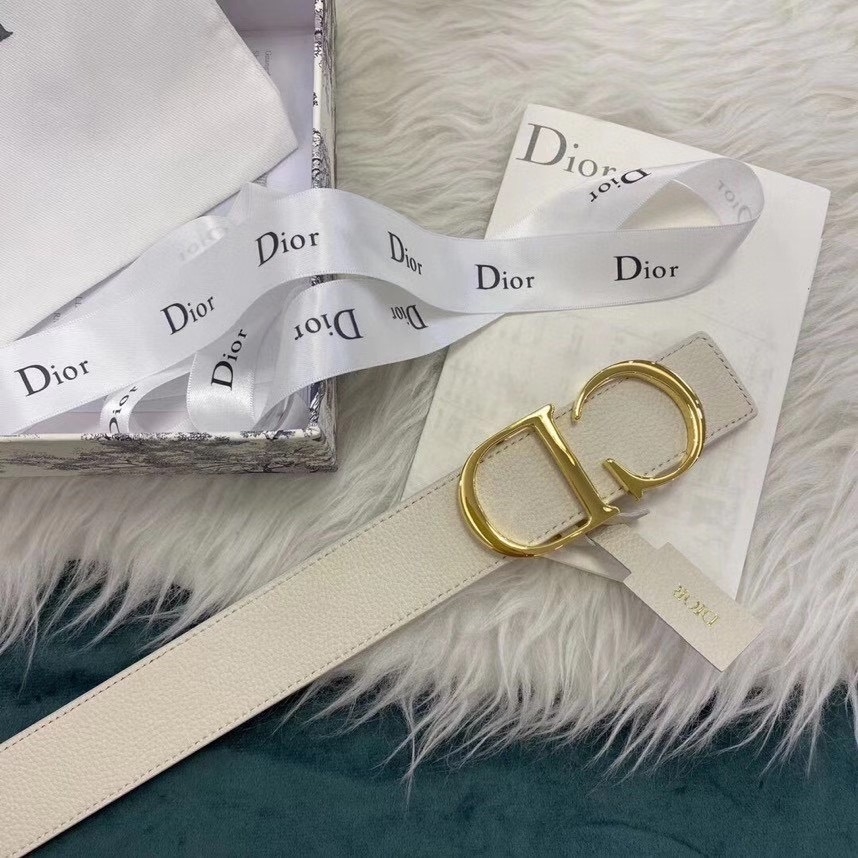 Dior Belt White