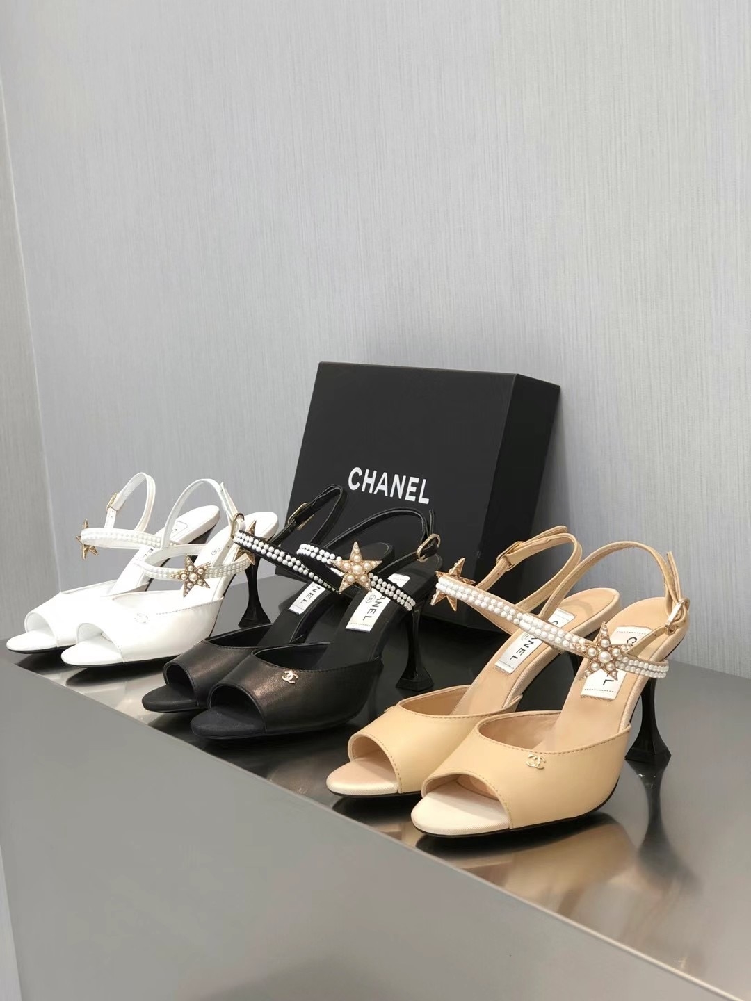 Giày Cao Gót Chanel 5855