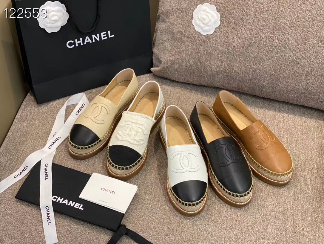 Giày Espadrilles Chanel 