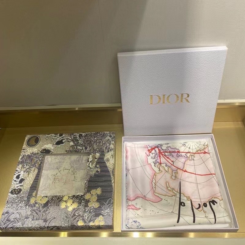 Khăn Quấn đầu Dior 